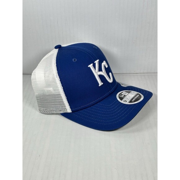New Era Kansas City Roayls MLB 9SEVENTY Trucker Adjustable Stretch Snap Hat Cap - Picture 3 of 5